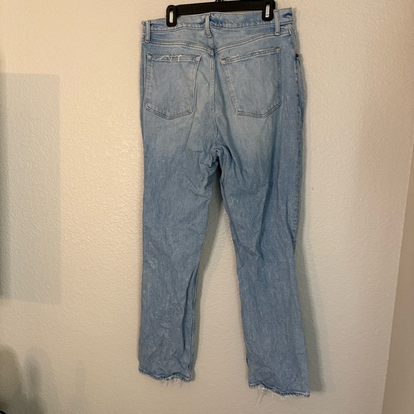 Abercrombie & Fitch Curve Love The 90s Straight Ultra High Rise 14 - Picture 2 of 5